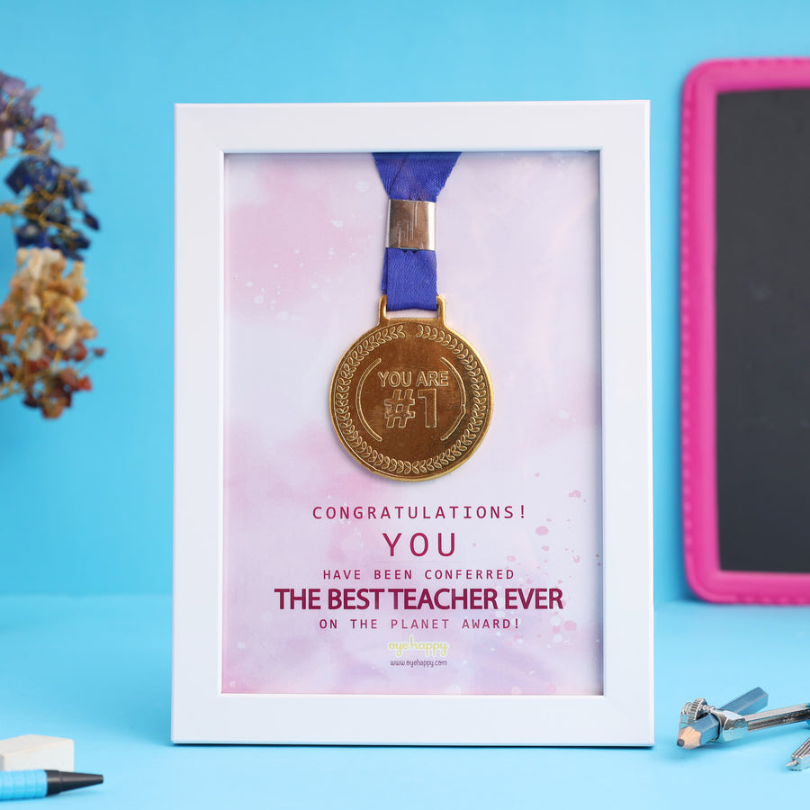 Best Teacher Medal