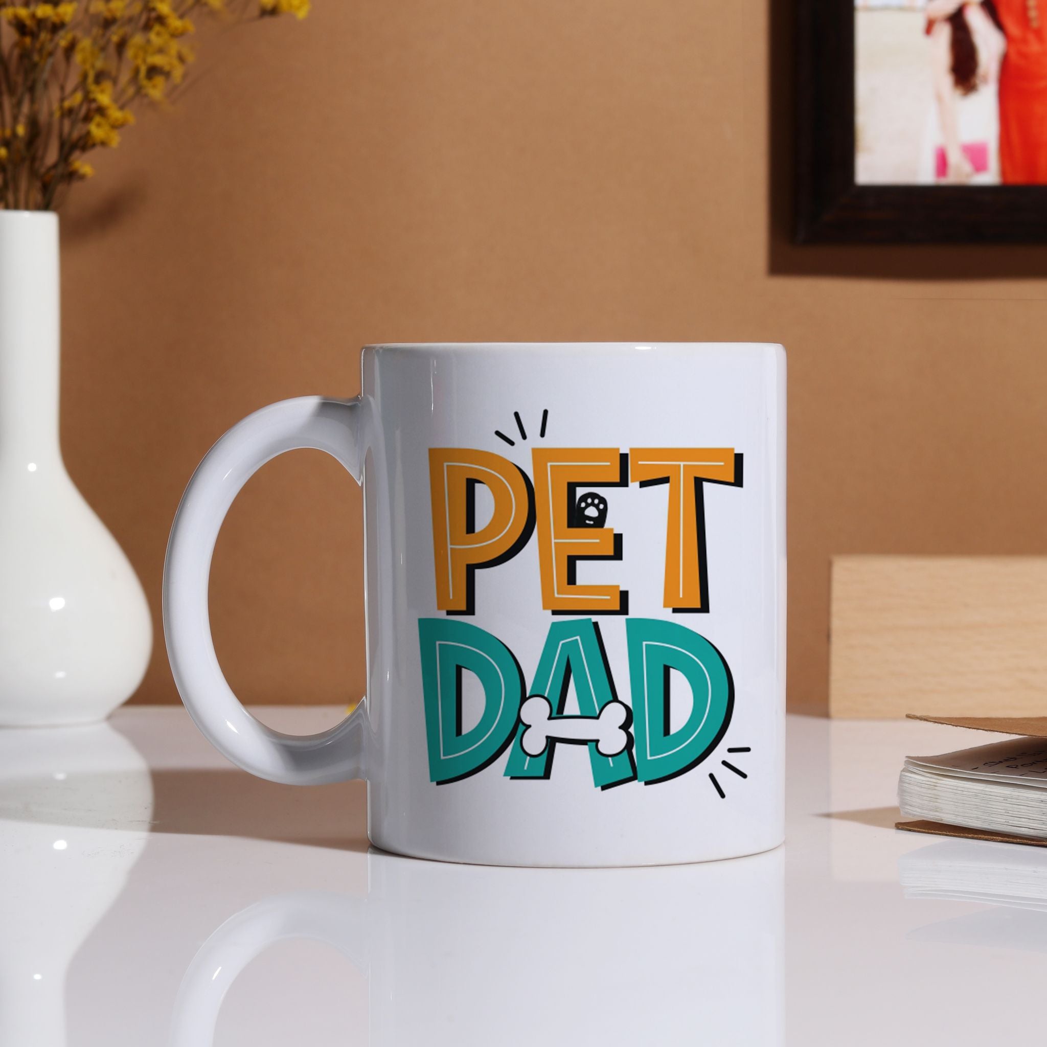 Pet Dad Mug - Gifts for Pet Dads by Oye Happy